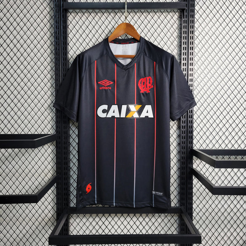 Camiseta de aficionado del Athetico Paranaense II 16/17 para hombre - Negra