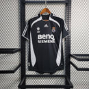 Camiseta retro Adidas Real Madrid II para hombre 06/07 Fan - Negra