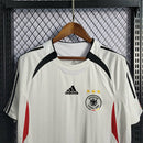 Camiseta retro de local de la selección alemana I 2006, camiseta de aficionado Adidas para hombre, blanca