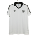 Camiseta retro de la selección alemana I Home 1980 Adidas para hombre - Blanca