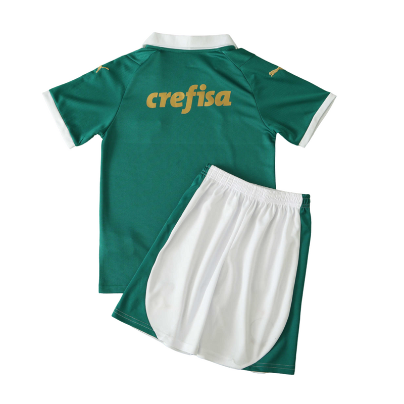 Camiseta y pantalón corto Palmeiras Home I 24/25 para niños - Verde