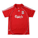 Camiseta retro de local del Liverpool 06/07 para hombre - Roja