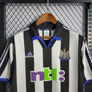Camiseta retro Nike para aficionado del Newcastle United I 00/01 para hombre - Blanco y negro