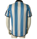 Camiseta de aficionado de Retro Racing 2000-01 para hombre - Azul y blanco