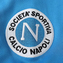 Camiseta retro de aficionado del Napoli 1987/8 para hombre - Azul