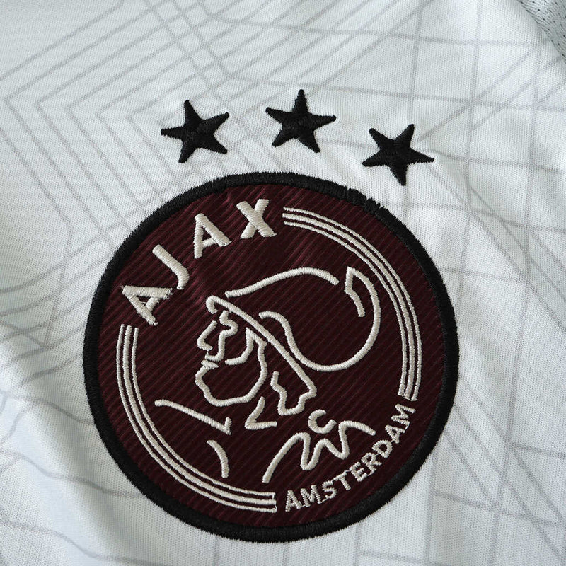 Camiseta de aficionado del Ajax Third Third III 24/25 para hombre - Blanca