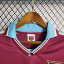 Camiseta retro Fila para hombre del West Ham 99/01 - Borgoña