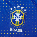Camiseta retro de la selección brasileña - Reserva Brasil 2010 para hombre - Azul y amarillo