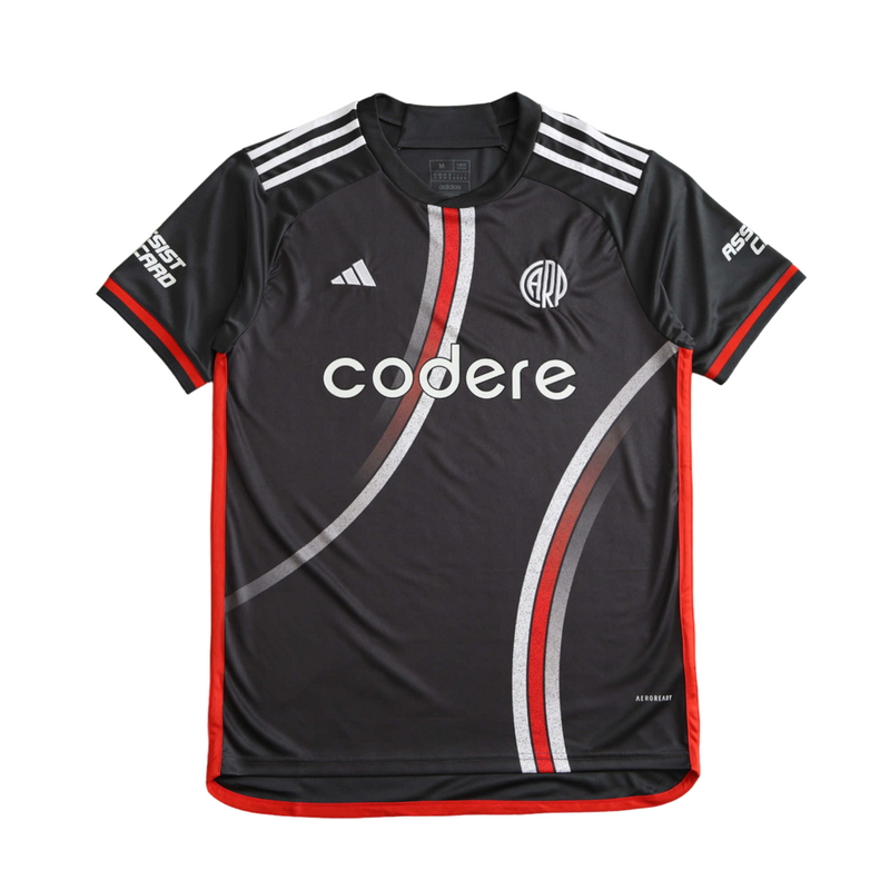 Camiseta de aficionado River Plate Third III 24/25 para hombre - Negra