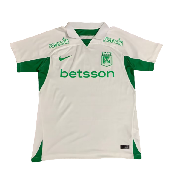 Camiseta Fan Atlético Nacional Segunda Equipación II 24/25 Hombre - Blanco