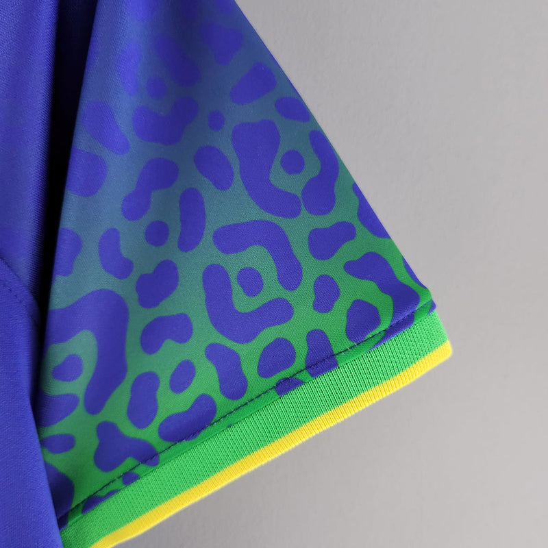 Camiseta Nike de la Selección Brasileña II para mujer 2022 - Azul