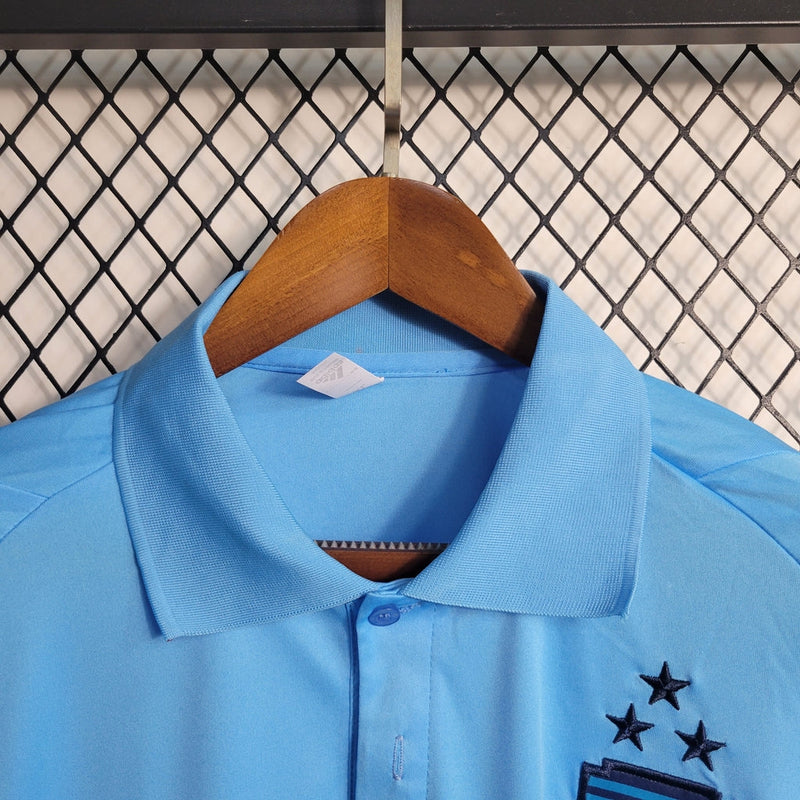 Camiseta de viaje de la selección argentina 23/24 Adidas Fan para hombre - Azul