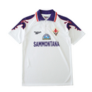 Camiseta retro de visitante II de la Fiorentina 95/96 para hombre - Blanca