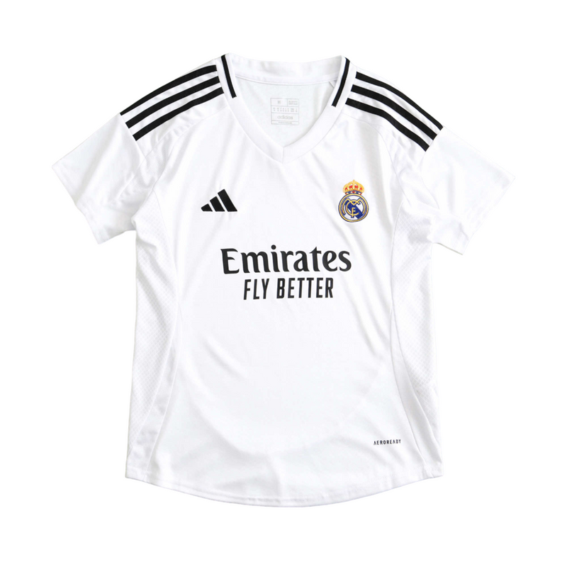 Camiseta de local del Real Madrid 24/25 para mujer - Blanca