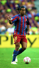 Camiseta Nike retro de local del Barcelona 2006 para hombre - Azul y granate