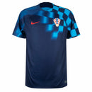 Camiseta Nike de visitante de la selección nacional de Croacia 22/23 para hombre - Azul marino