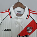 Camiseta retro Adidas River Plate 95/96 para hombre - Blanca