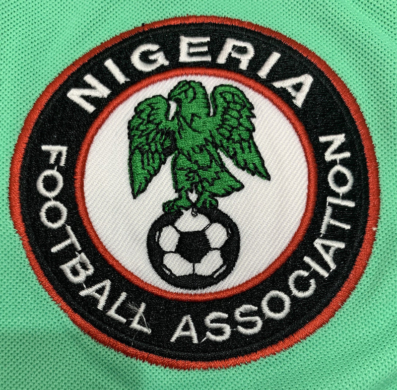Camiseta retro de local de la selección nacional de Nigeria 1998 para hombre