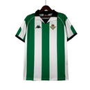Camiseta de aficionado retro del Real Betis Home I 98/99 para hombre - Verde y blanco