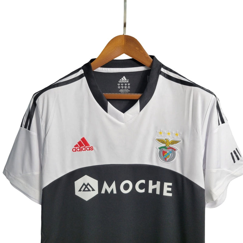 Camiseta retro de visitante del Benfica II 13/14 para hombre - Negra