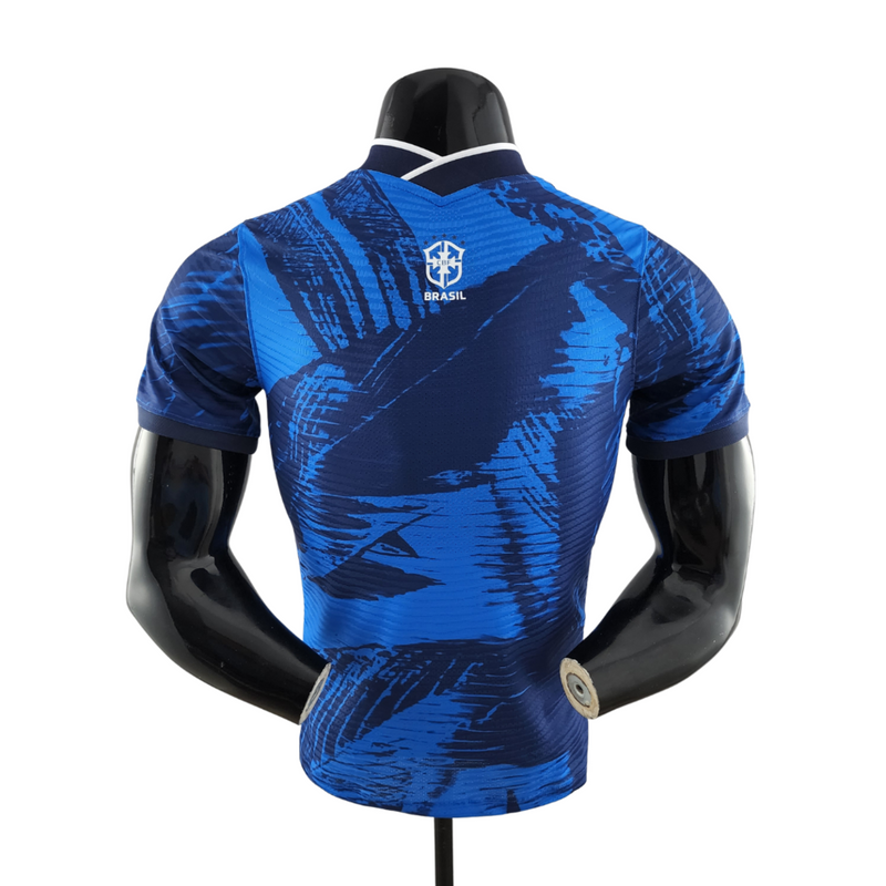 Camiseta Nike de jugador de la selección brasileña edición especial para hombre - Azul