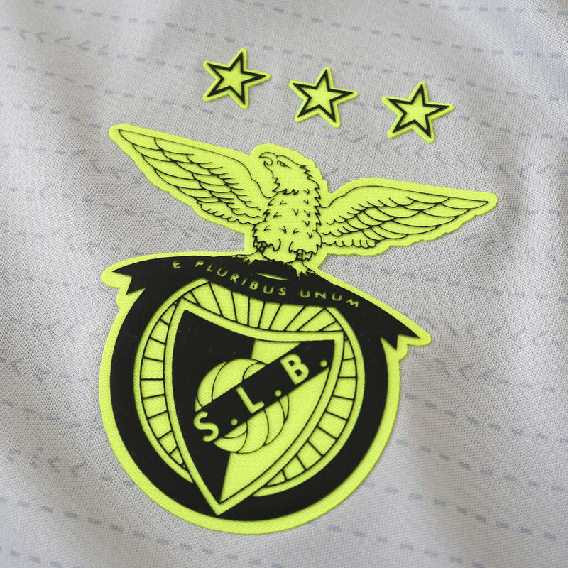 Camiseta de aficionado del Benfica 24/25 para hombre - Gris