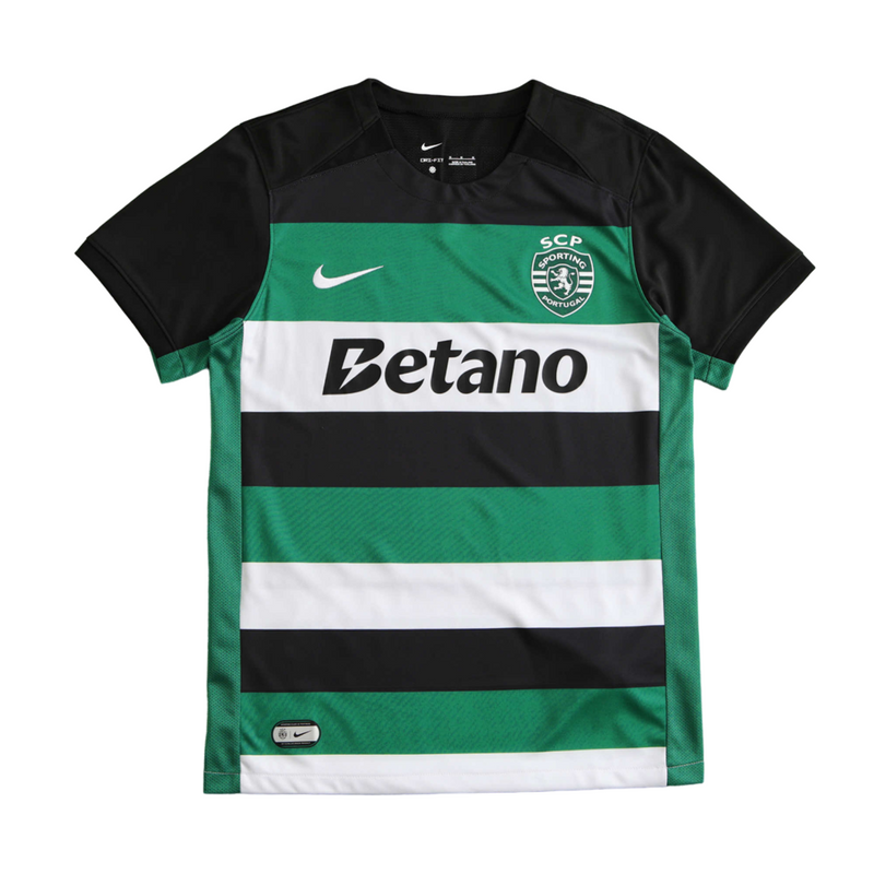 Camiseta de aficionado para hombre del Sporting Home I 24/25 - Verde y negra