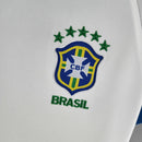 Camiseta Nike de fan de la selección brasileña de la Copa América 19/20 para mujer - Blanca
