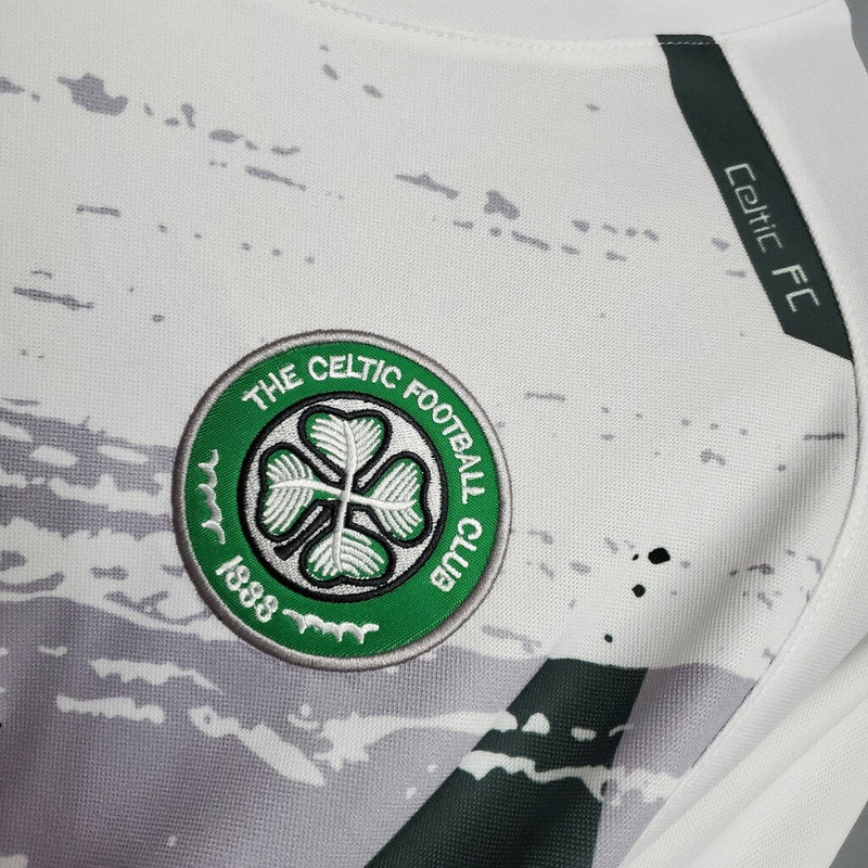 Camiseta retro de visitante del Celtic II 07/08 para hombre - Blanca