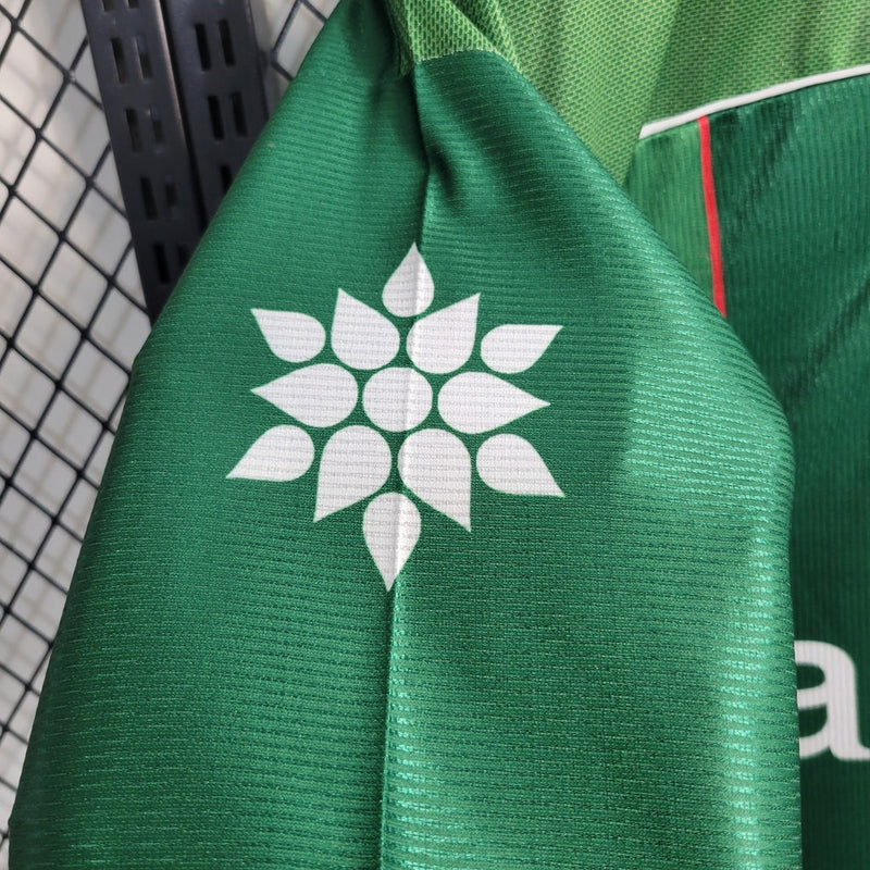 Camiseta Palmeiras Retro I 1999 Libertadores Fan Rhumell - Hombre - Verde