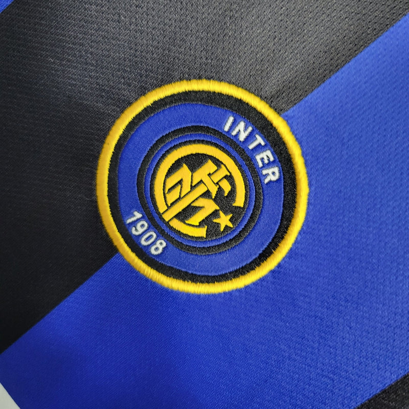 Camiseta retro local del Inter de Milán 1999/00 Nike para hombre - Negro y azul