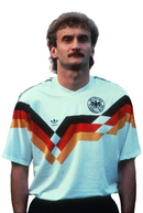 Camiseta retro de la selección nacional de Alemania (1990) para aficionados de Adidas, color blanco