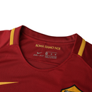 Camiseta retro de local de la Roma 17/18 para hombre - Marrón