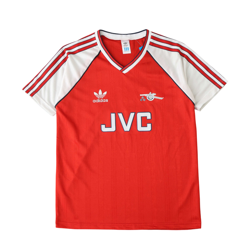 Camiseta retro de local del Arsenal 88/89 para hombre - Roja