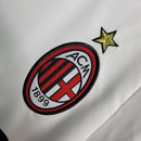 Camiseta retro de visitante del Milan II 07/08 para hombre - Blanca