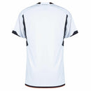 Camiseta Adidas de aficionado para hombre de la selección alemana local 22/23 (blanco y negro)