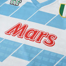 Camiseta retro de visitante del Napoli II 91/93 para hombre - Blanca