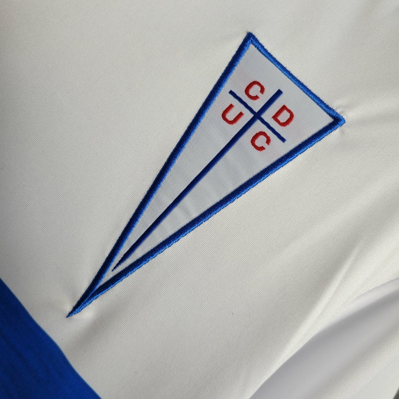 Camiseta de aficionado de la Universidad Católica 23/24 para hombre de Under Armour - Blanca