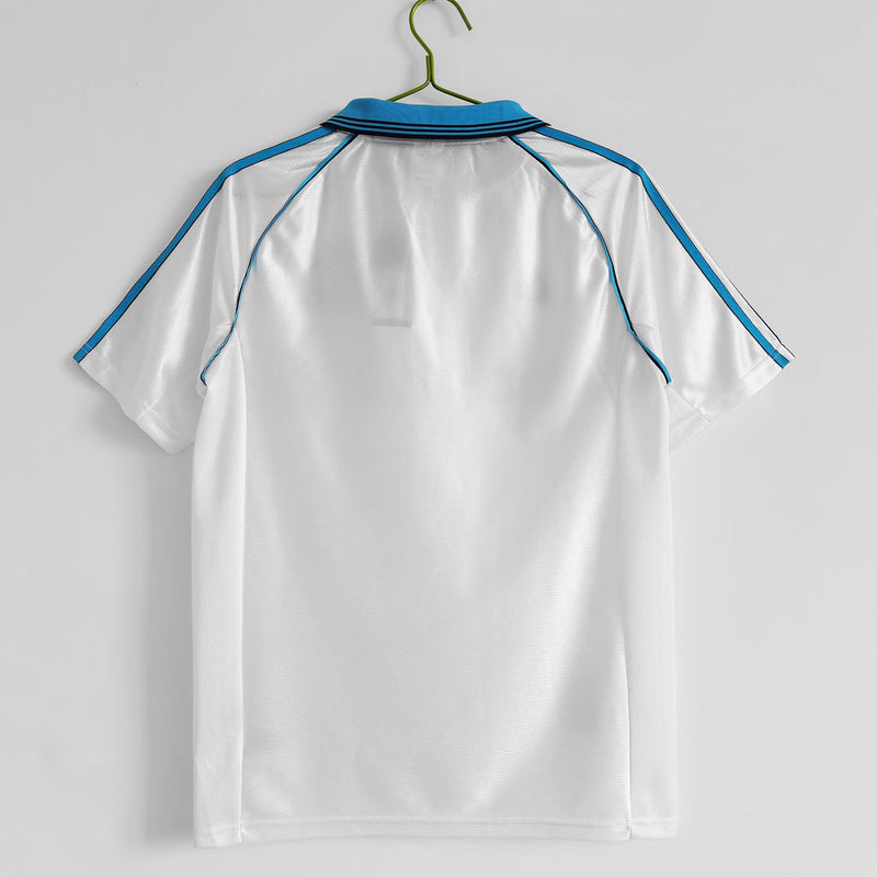 Camiseta retro local del Marsella 98/99 para hombre - Blanca