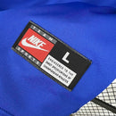 Camiseta retro de la selección nacional de Brasil 1998 - Brasil Reserva Visitante II Hombre - Azul