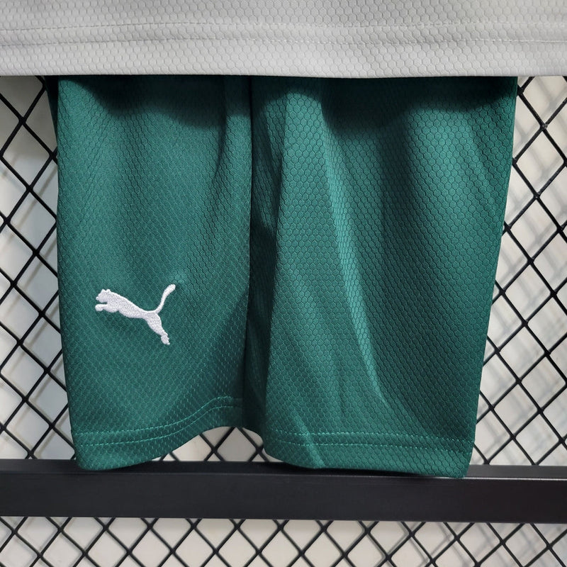 Camiseta + pantalón corto Palmeiras 23/24 II Niño - Blanco