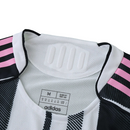Camiseta de jugador local de la Juventus 25/26 - Blanco y negro