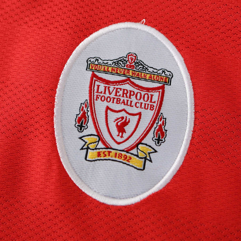 Camiseta retro local del Liverpool 1998 para hombre - Roja
