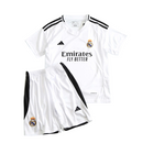 Camiseta y pantalón corto para niño del Real Madrid 24/25 I - Blanco