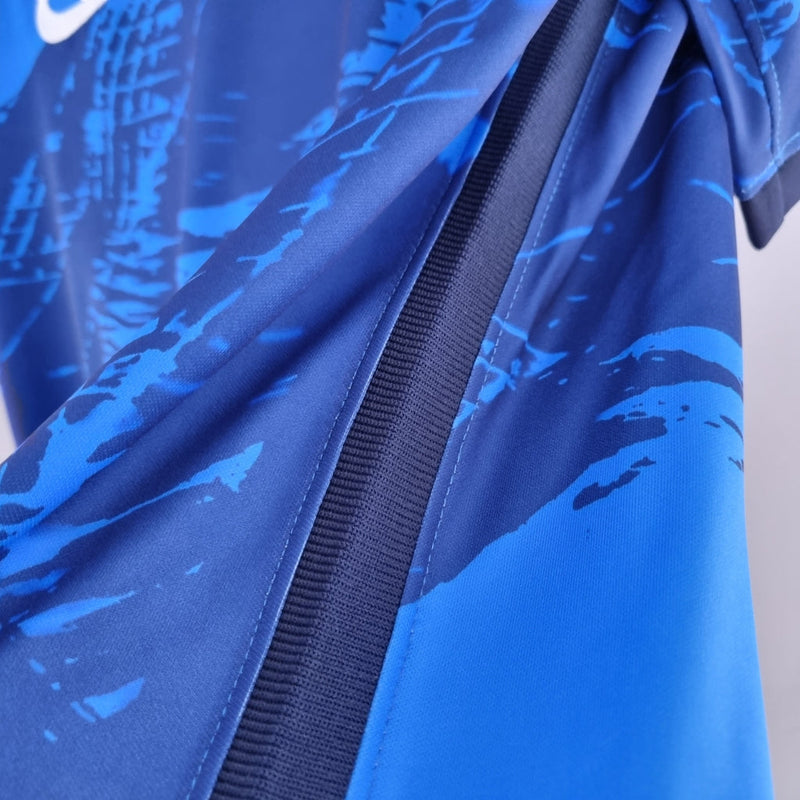 Camiseta Nike de la selección brasileña para hombre, edición especial para aficionados, azul