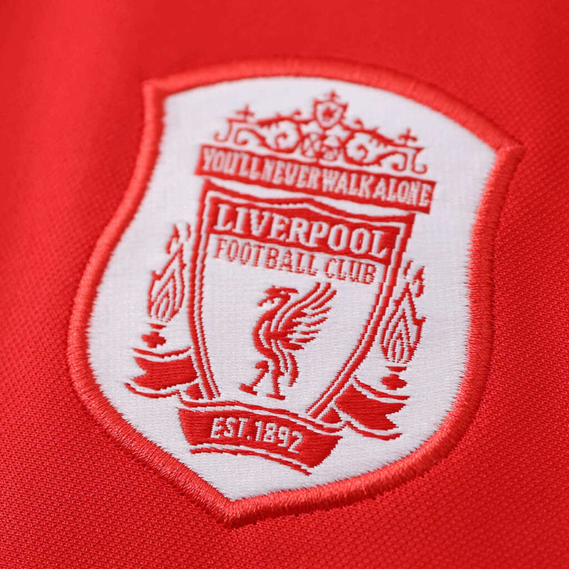 Camiseta retro de aficionado del Liverpool Home 01/00/01 para hombre - Roja