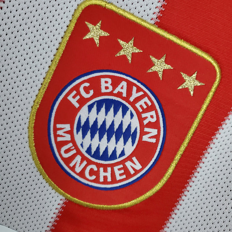 Camiseta retro local del Bayern Múnich 10/11, camiseta Adidas para hombre, color rojo y blanco