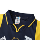 Camiseta retro de visitante del Ajax II 00/01 para hombre - Amarilla