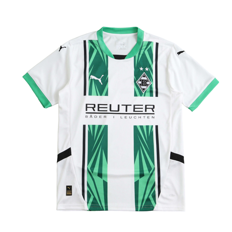 Camiseta Borussia Mönchengladbach Primera 24/25 Hombre - Blanco