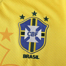 Camiseta retro de la selección brasileña 94/95 - Brasil I Hombre - Amarilla